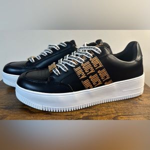 Juicy Couture Womens Black Danika Sneaker NWT/original box Size 8.5